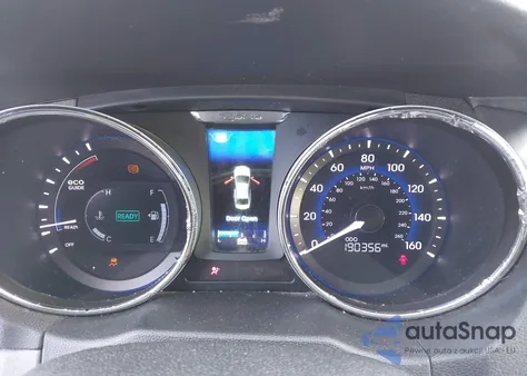 2013 Hyundai Sonata Hybrid Limited z USA, uszkodzony, nr VIN KMHEC4A47DA096890